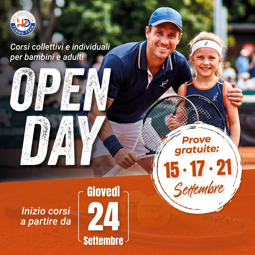 OPEN DAY SCUOLA TENNIS