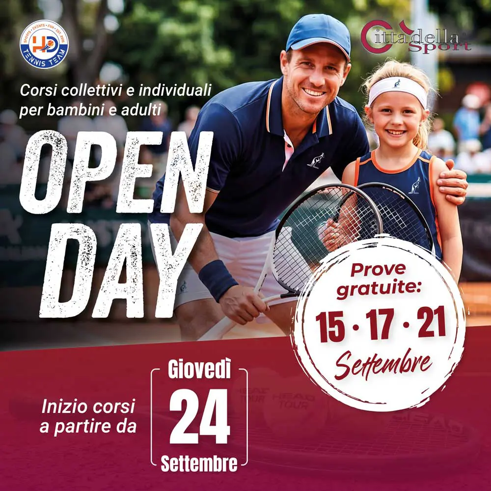 OPEN DAY SCUOLA TENNIS
