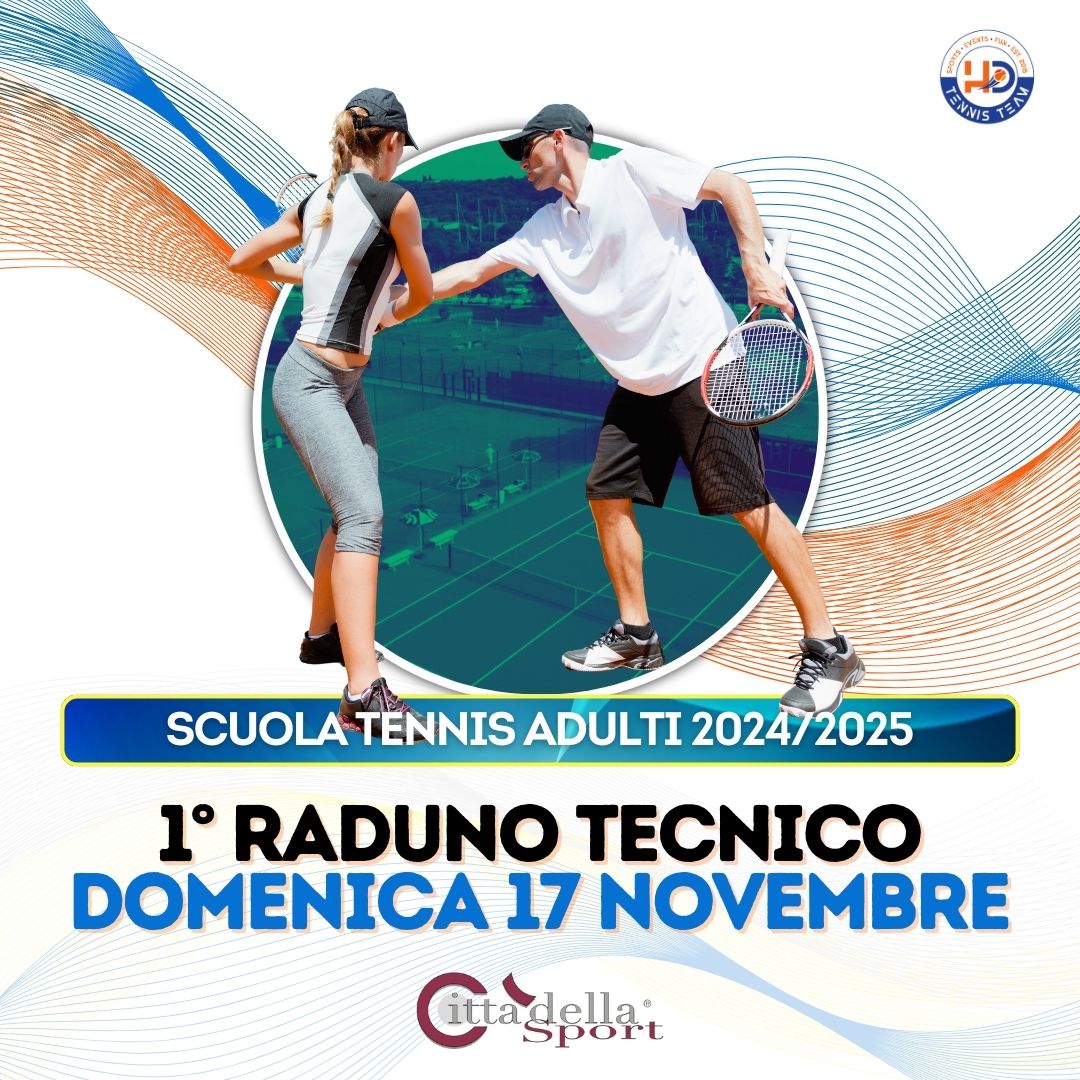 1° Raduno tecnico scuola adulti 2024/25 | Domenica 17 Novembre alle ore 10.00