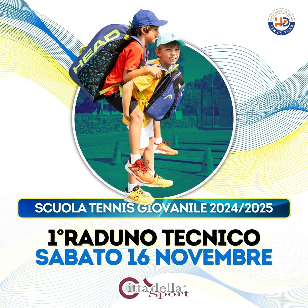 1° Raduno tecnico settore giovanile 2024/25 | Sabato 16 Novembre alle ore 16.00