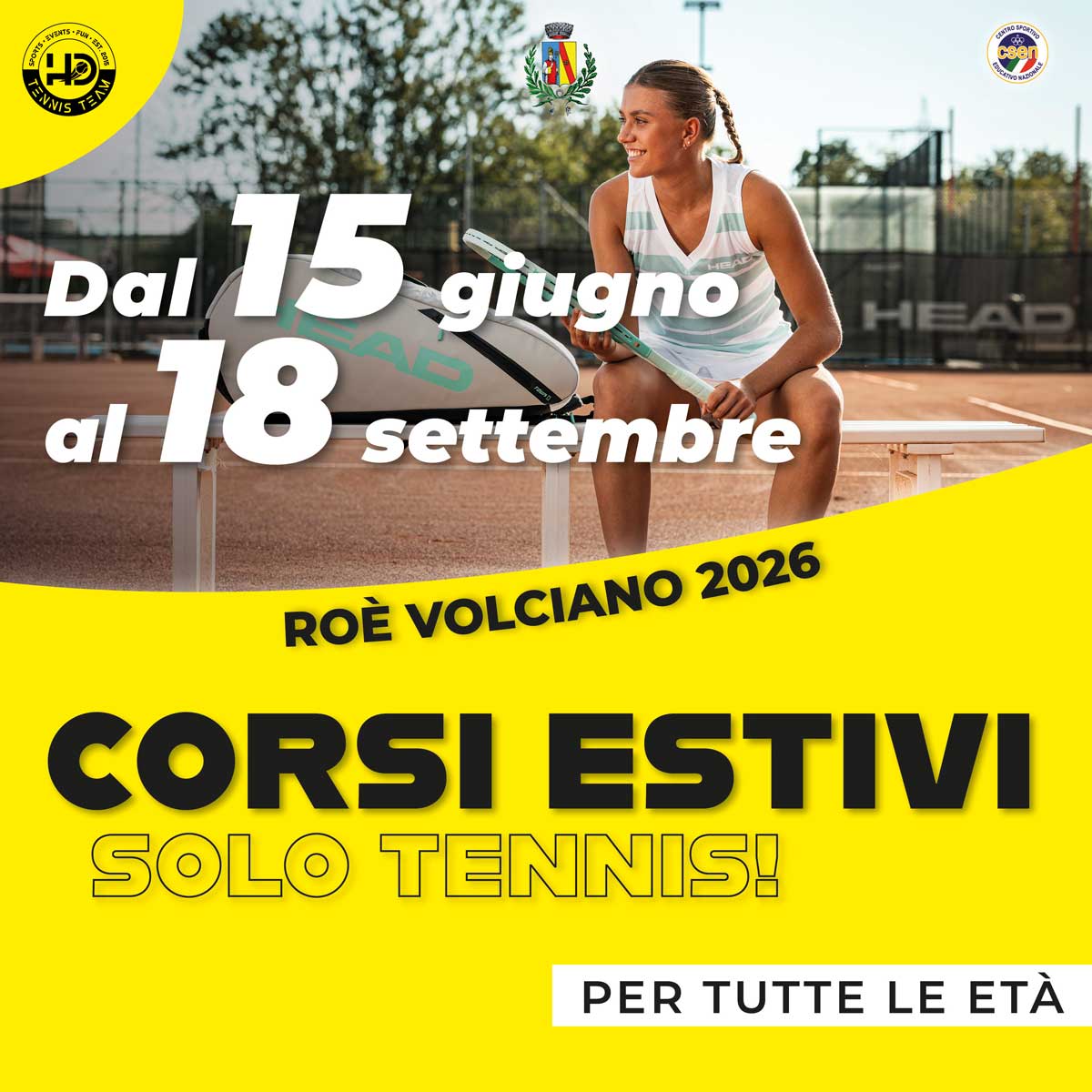 CORSI ESTIVI SOLO TENNIS